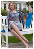 Fleur du Soleil Ocean Bleu Renoirs Dream Shawl