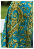 Ocean Bleu Royale Paisley Shawl
