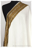 Trois Frontière Henna Ivoire Mascarade Shawl