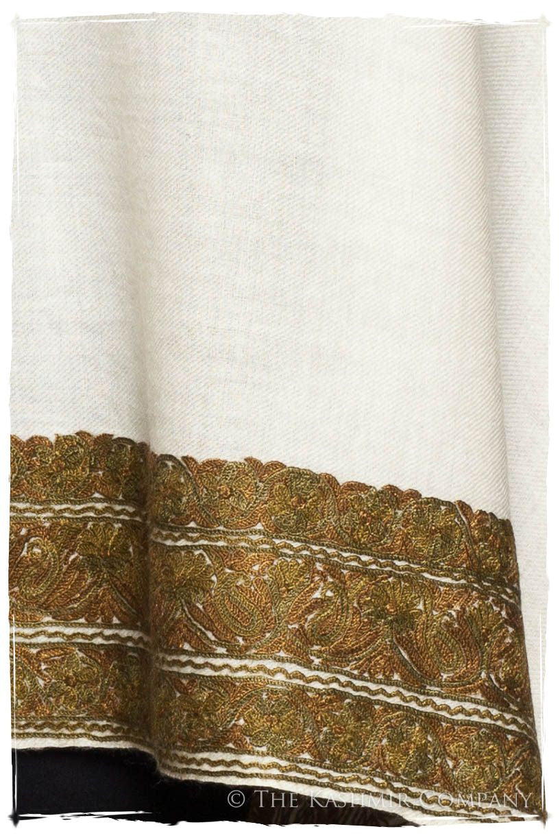 Trois Frontière Henna Ivoire Mascarade Shawl