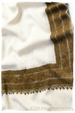 Trois Frontière Henna Ivoire Mascarade Shawl