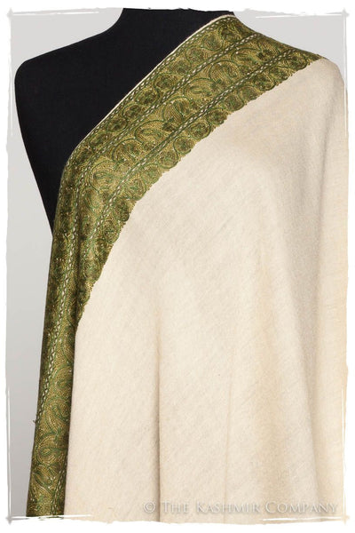 Trois Frontière Ivy Champagne Mascarade Shawl