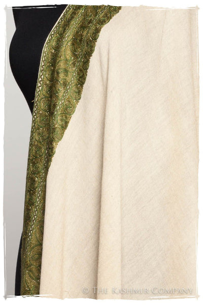 Trois Frontière Ivy Champagne Mascarade Shawl