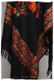 Trois Frontières Shalimar Noir Pauline Shawl