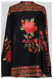 Trois Frontières Shalimar Noir Pauline Shawl