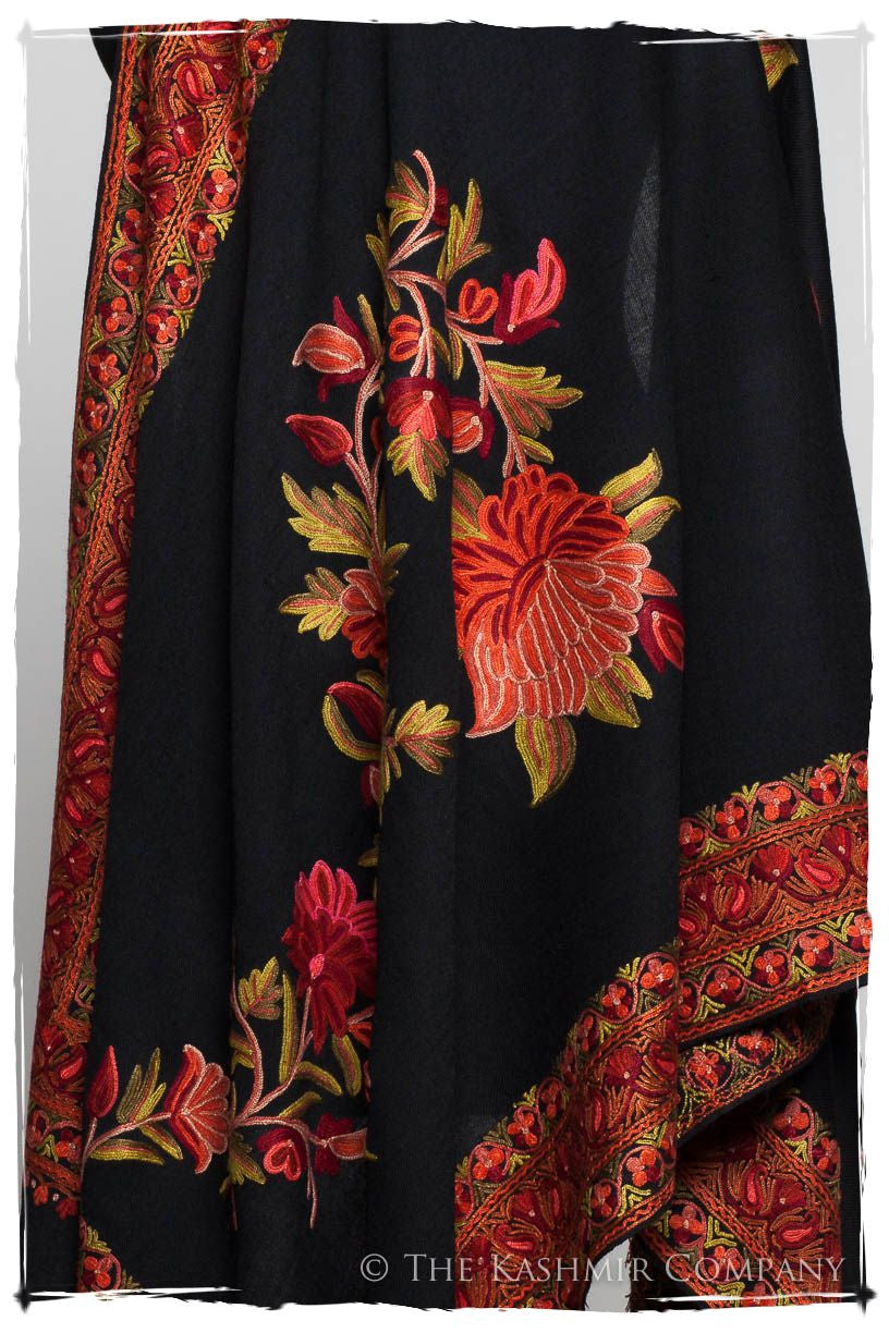 Trois Frontières Ember noir Pauline Shawl