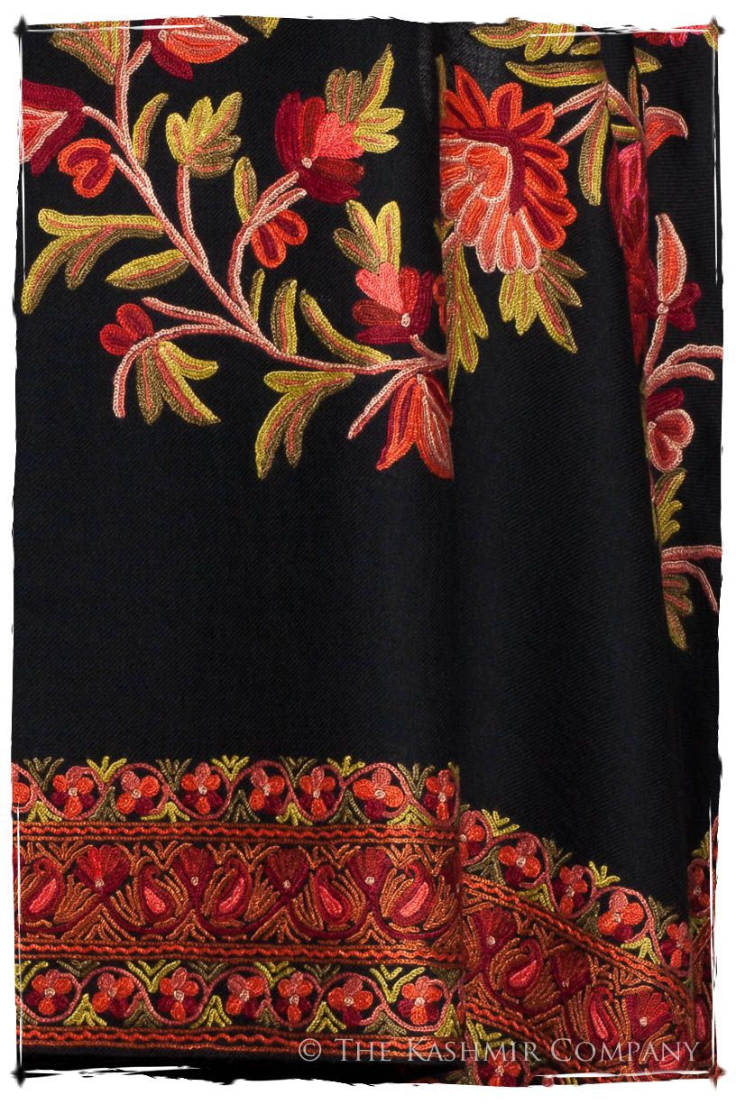 Trois Frontières Ember noir Pauline Shawl