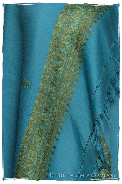 Bleu Lune Trois Frontières Jardin Gift Shawl