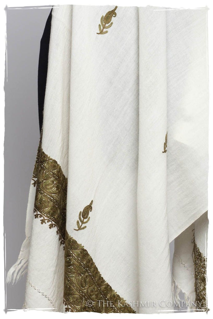 Vignoble Trois Frontières Ivoire Gift Shawl — Seasons by The Kashmir ...