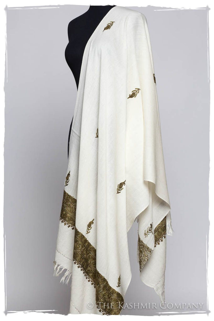 Vignoble Trois Frontières Ivoire Gift Shawl — Seasons by The Kashmir ...