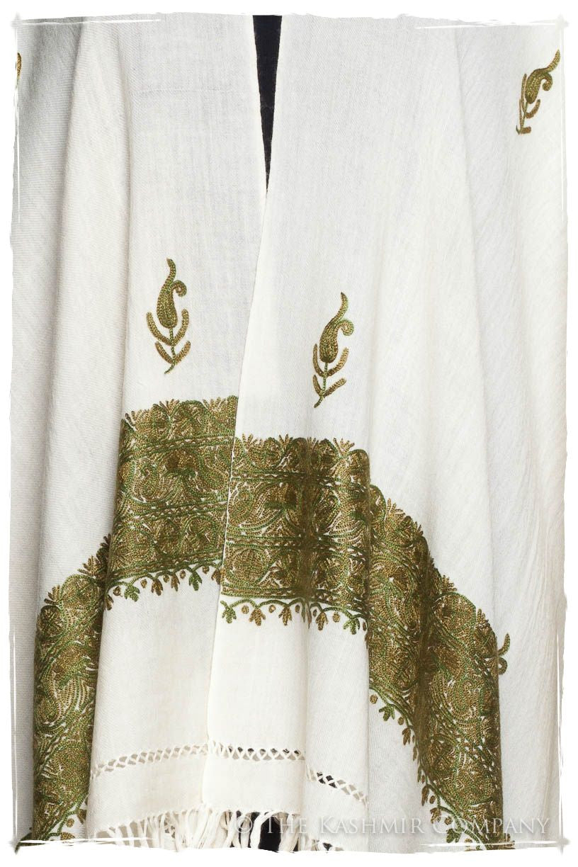 Cyprès Trois Frontières Ivoire Gift Shawl