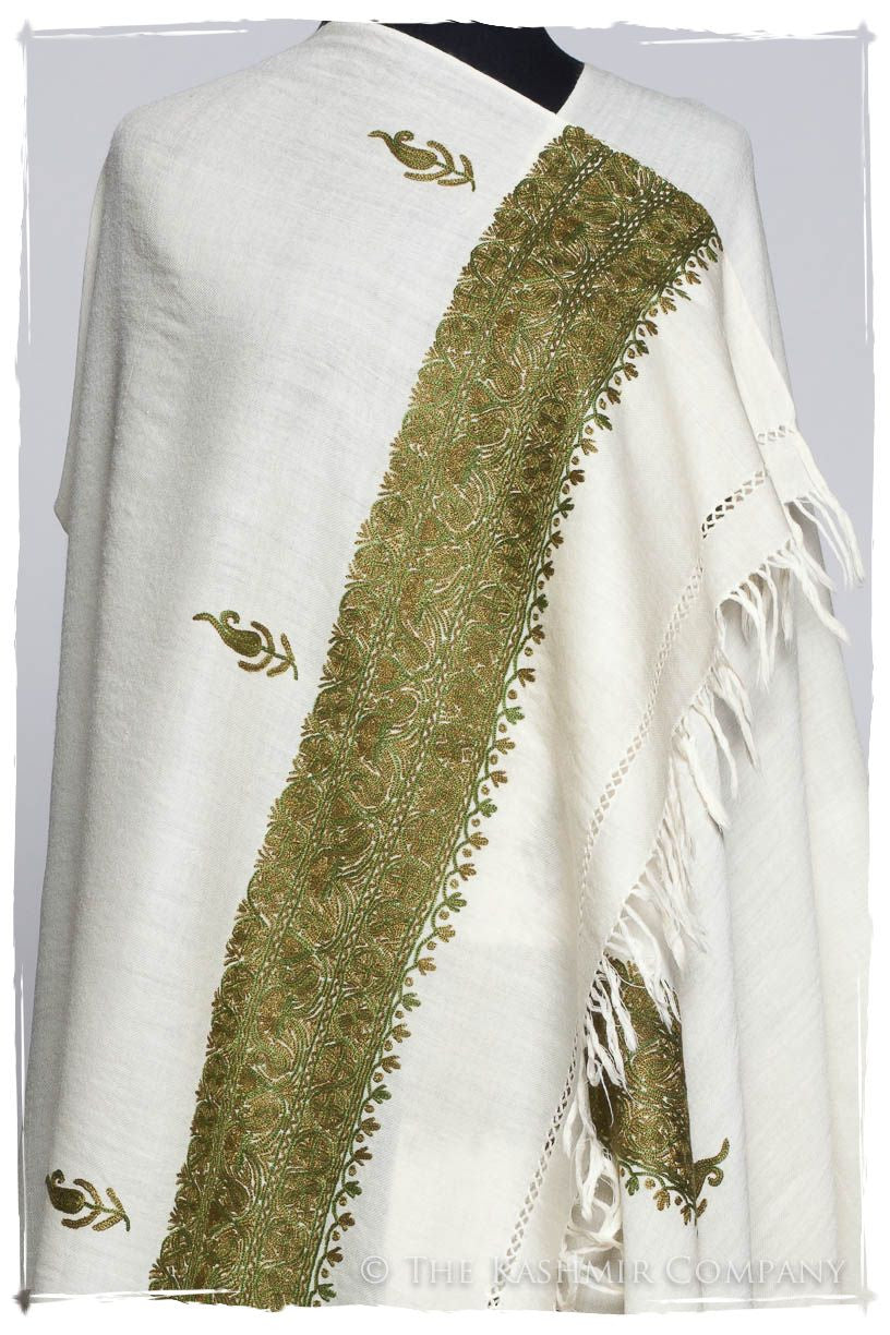Cyprès Trois Frontières Ivoire Gift Shawl