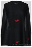 Rouge Ruby Trois Frontières Noir Gift Shawl