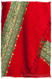 Aurora Rouge Trois Frontières Gift Shawl