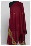 Bordeaux Jewel Trois Frontières Gift Shawl