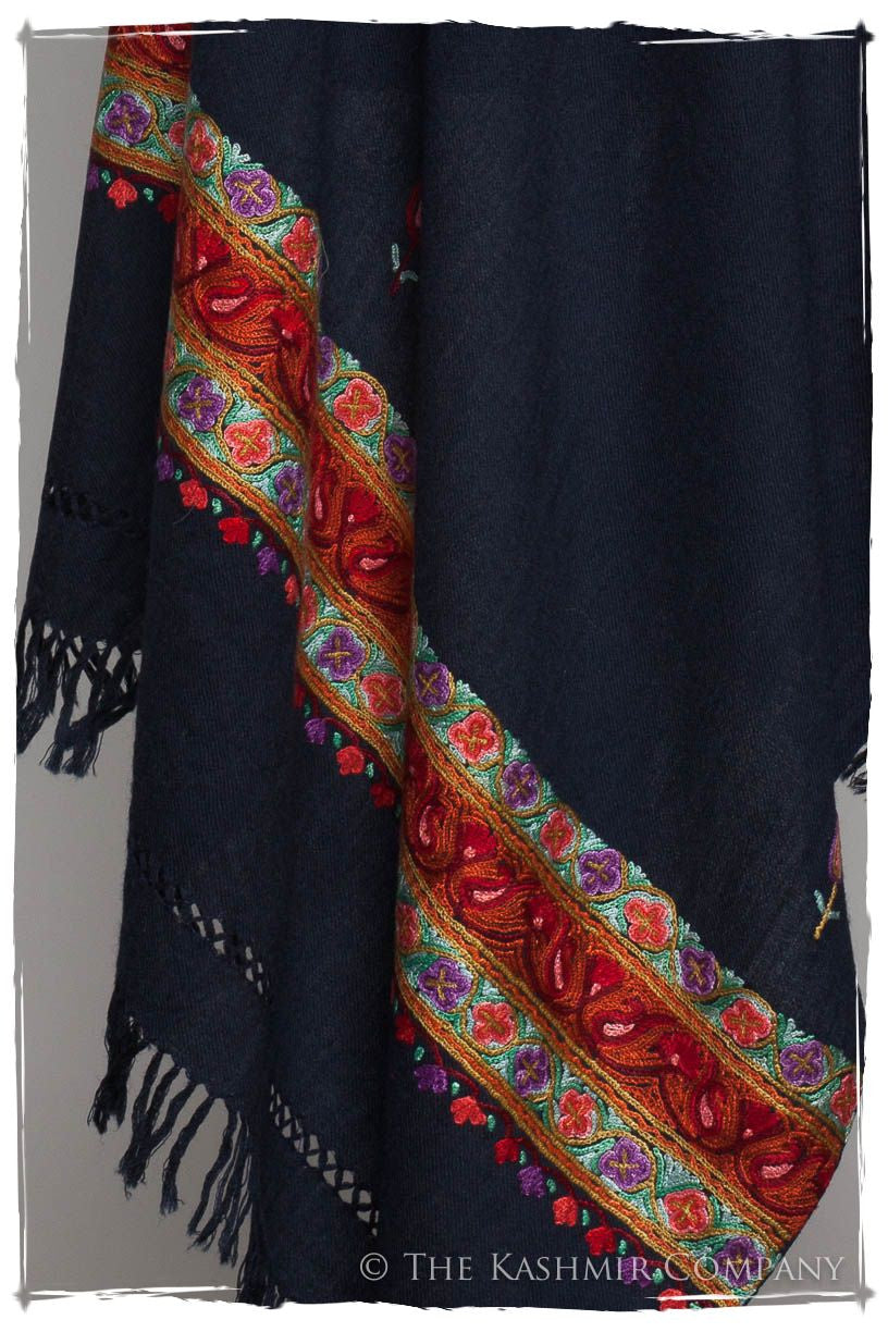 Jewel Trésor Trois Frontières Bleu Gift Shawl