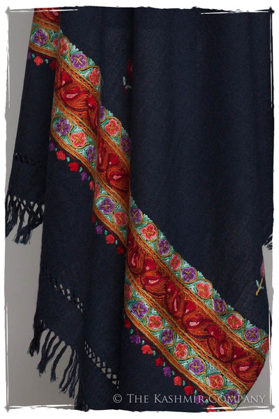 Jewel Trésor Trois Frontières Bleu Gift Shawl
