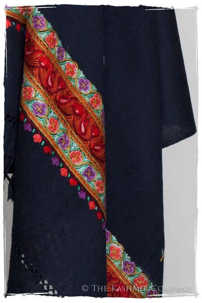 Jewel Trésor Trois Frontières Bleu Gift Shawl
