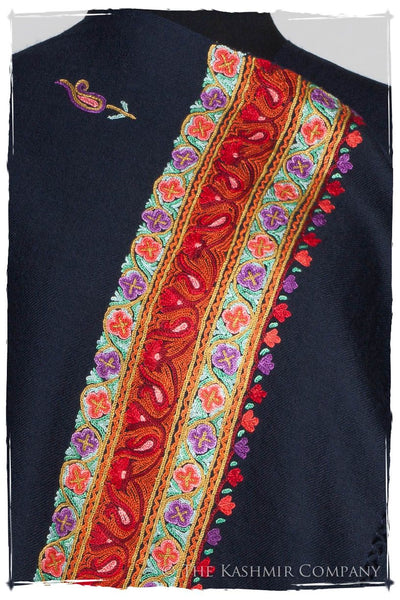 Jewel Trésor Trois Frontières Bleu Gift Shawl