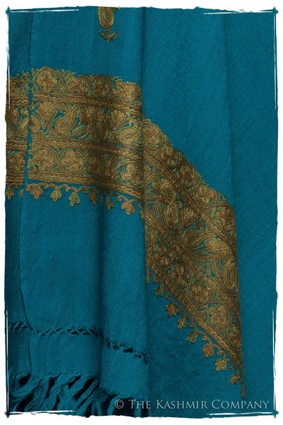 Caraïbes Trois Frontières Bleu Gift Shawl