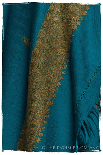 Caraïbes Trois Frontières Bleu Gift Shawl