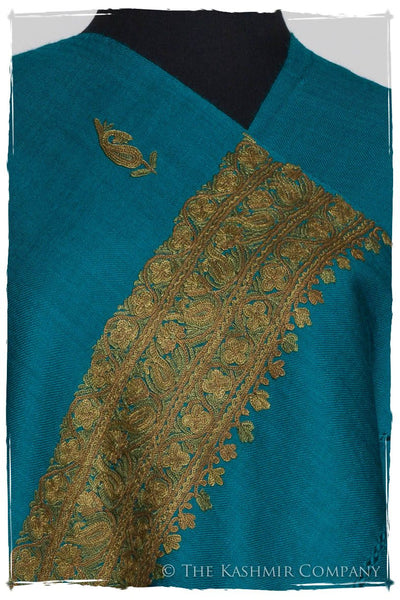 Caraïbes Trois Frontières Bleu Gift Shawl