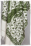 Rococo Emerald Royale Paisley Shawl