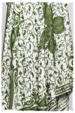 Rococo Emerald Royale Paisley Shawl