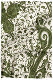 Rococo Emerald Royale Paisley Shawl