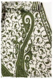 Rococo Emerald Royale Paisley Shawl