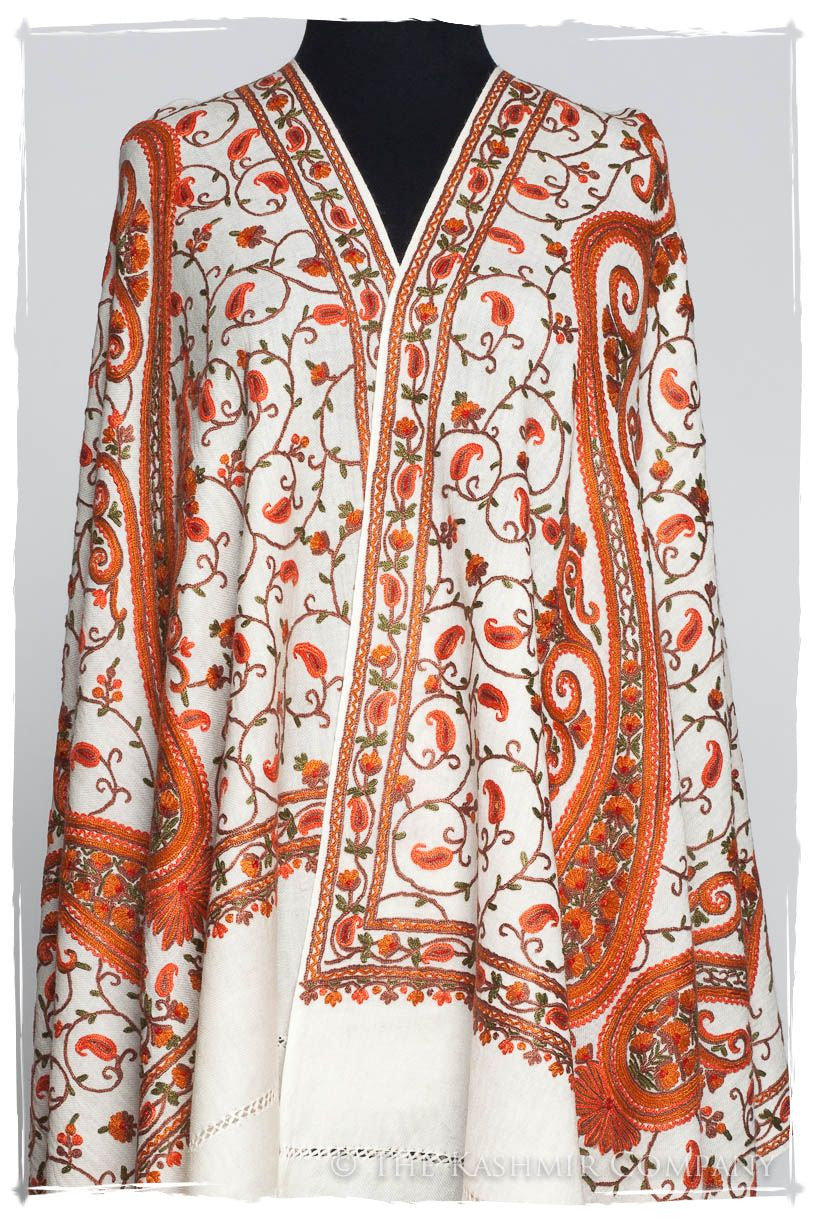 Jardin de Amber Royale Paisley Shawl