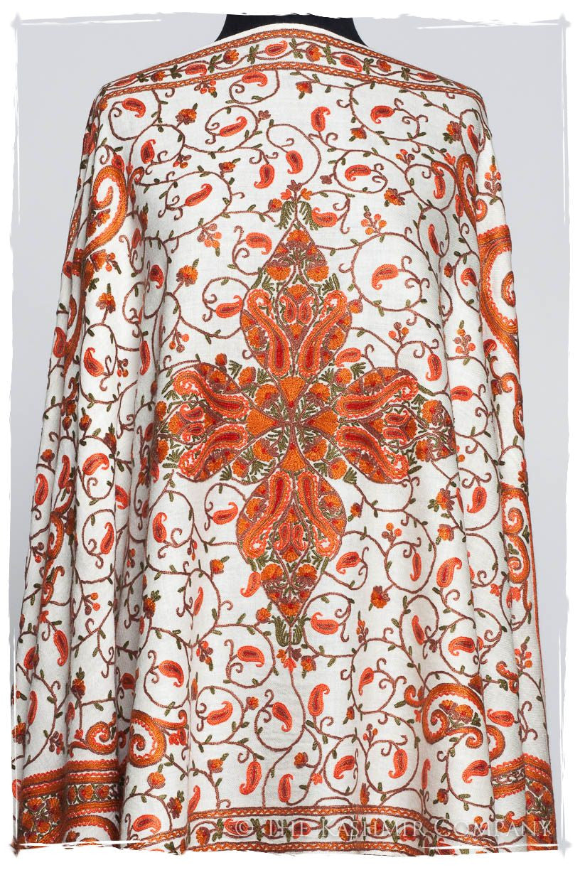 Jardin de Amber Royale Paisley Shawl