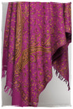 Améthyste Royale Paisley Shawl