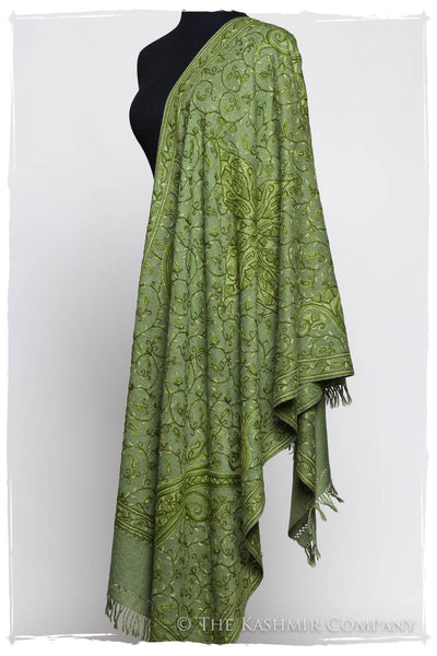 Jade Palace Royale Paisley Shawl