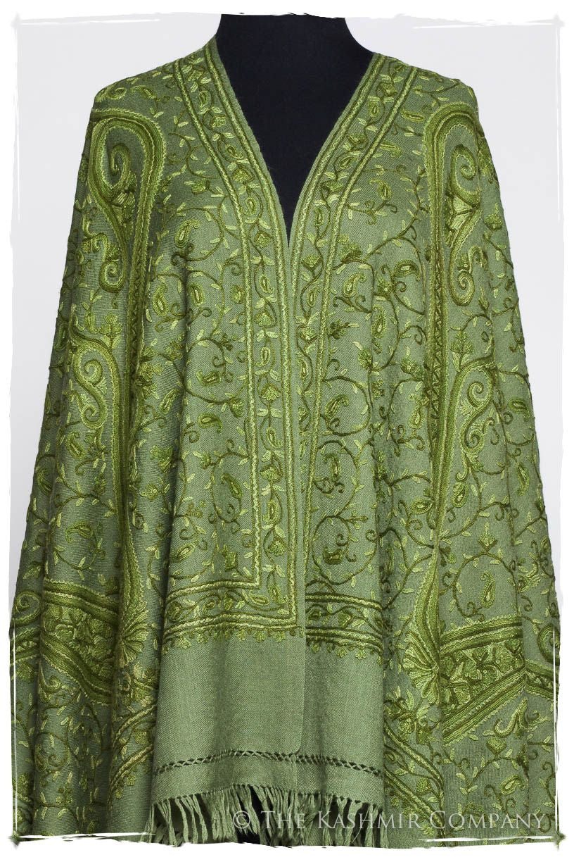 Jade Palace Royale Paisley Shawl
