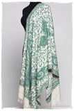 Opal Mist Royale Paisley Shawl
