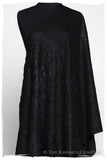 Onyx Bijou Royale Paisley Noir Shawl