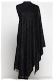 Onyx Bijou Royale Paisley Noir Shawl