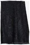 Onyx Bijou Royale Paisley Noir Shawl