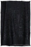 Onyx Bijou Royale Paisley Noir Shawl