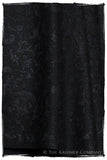 Onyx Bijou Royale Paisley Noir Shawl