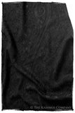 Onyx Bijou Royale Paisley Noir Shawl
