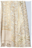 Pearl de Crème Royale Paisley Shawl