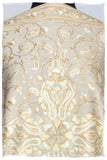 Pearl de Crème Royale Paisley Shawl