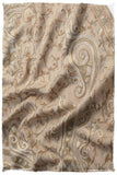 Pearl de Crème Royale Paisley Shawl