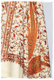 Champagne de Rouge Royale Paisley Shawl