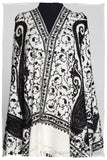 Jour et Nuit Royale Paisley Shawl