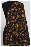 Henna Spice Jardin Antoinette Noir Shawl