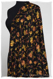 Henna Spice Jardin Antoinette Noir Shawl