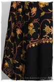 Henna Spice Jardin Antoinette Noir Shawl